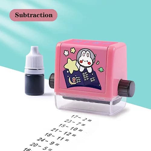 Addition And Subtraction Roller Stamp dylinoshop