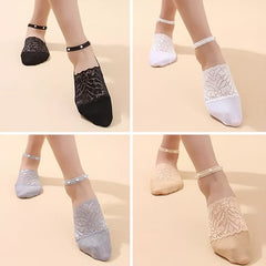 Pearl Lace Socks luckyidays