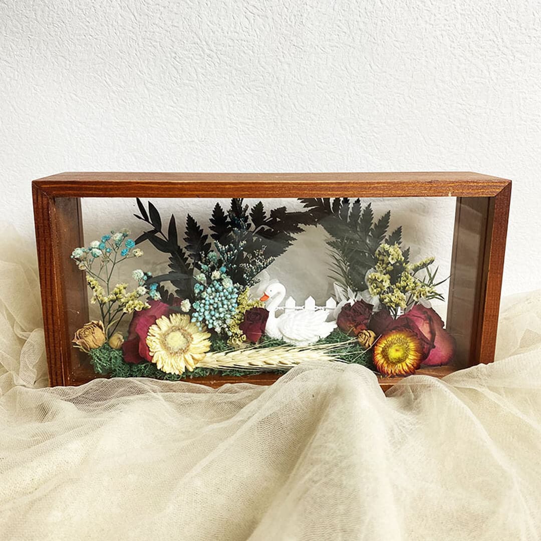 Dried Flower Bouquet with Frame-F-Best Gift for Her/Him Feajoy