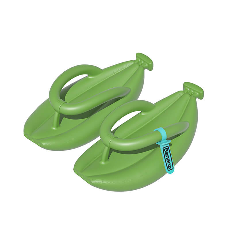 Funny Banana Shaped Flip Flops dylinoshop