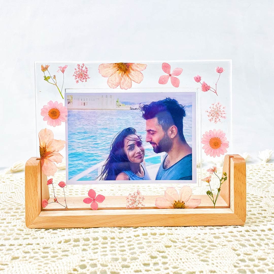 Pressed Flower Photo Frame Feajoy