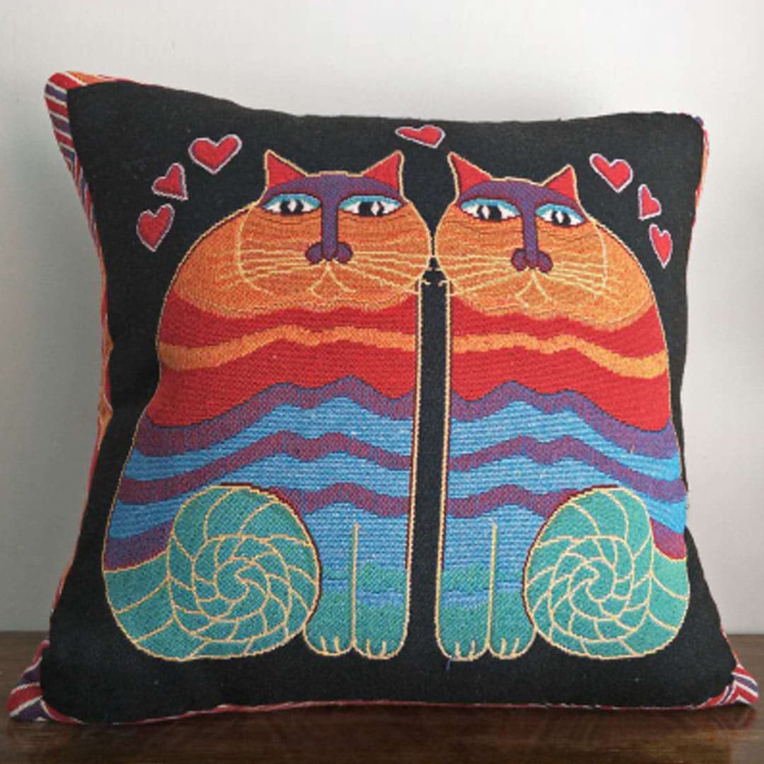 Embroidery Art Pillow Covers Feajoy