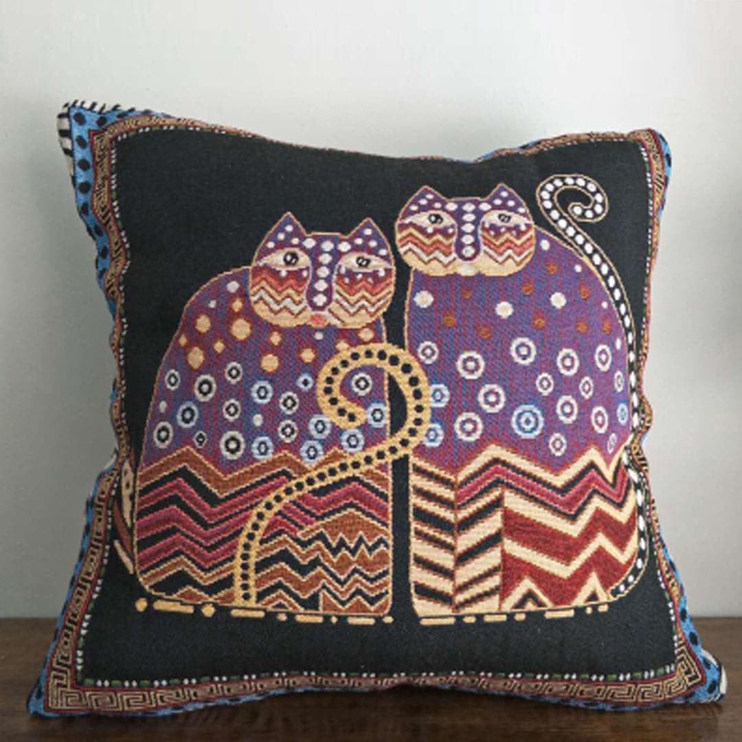 Embroidery Art Pillow Covers Feajoy