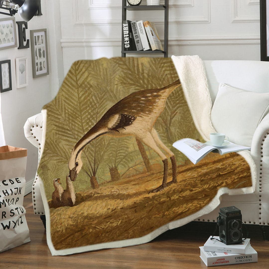 Dinosaur Soft Fleece Throw Blanket feajoy