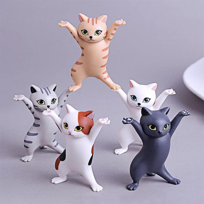 Funny Cat Holder Desktop Ornament feajoy