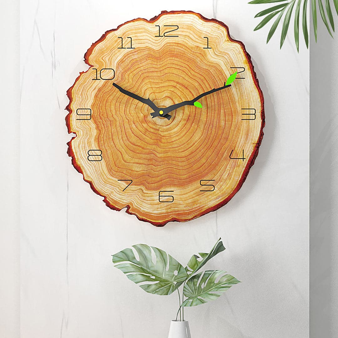 12'' Annual Ring Wall Clock dylinoshop