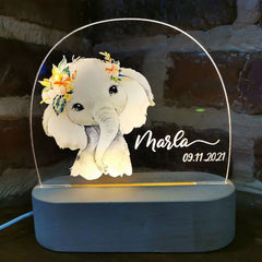 Personalized Baby Night Lamp feajoy