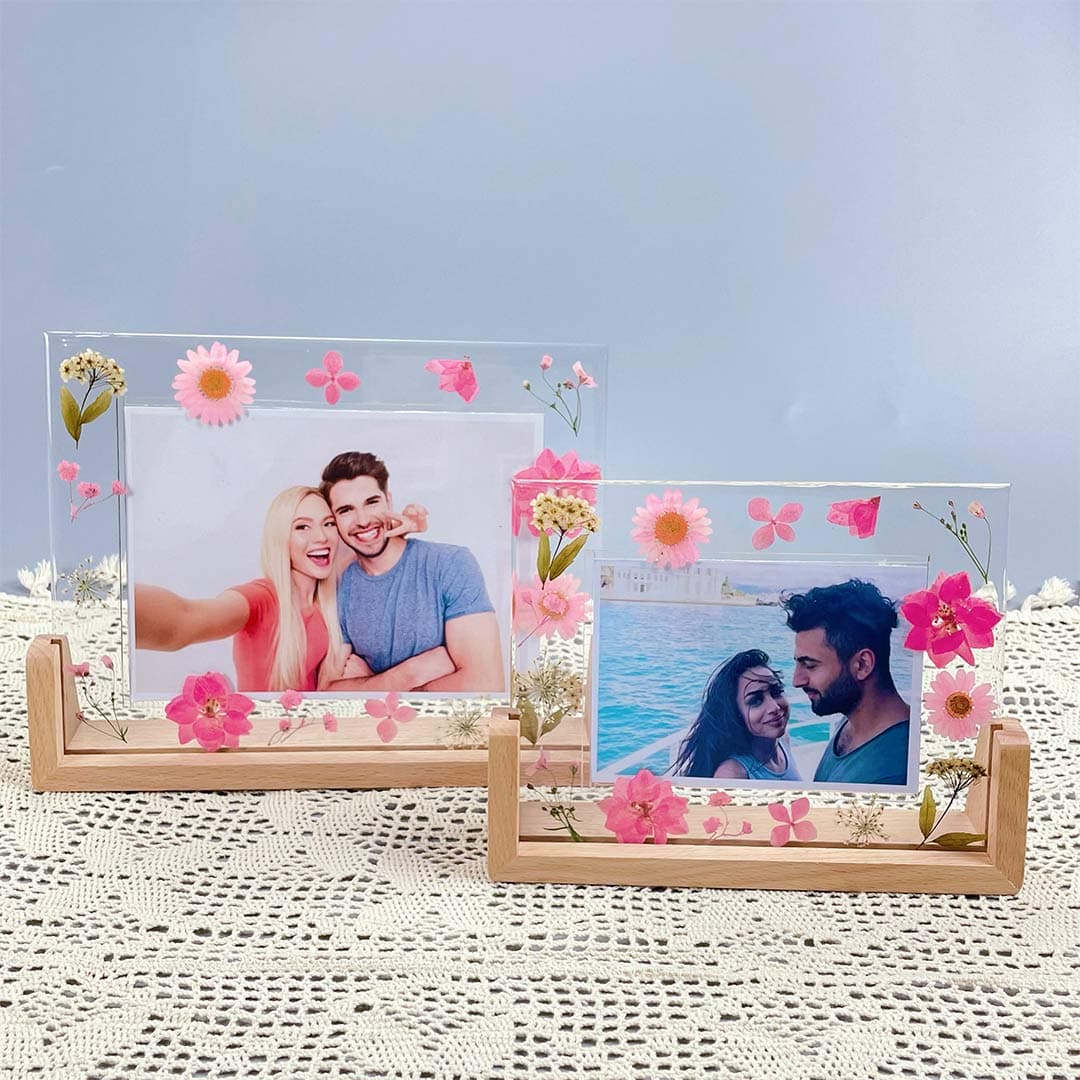 Pressed Flower Photo Frame Feajoy