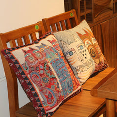 Embroidery Art Pillow Covers Feajoy