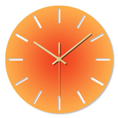 Gradient Color Wall Clock Feajoy