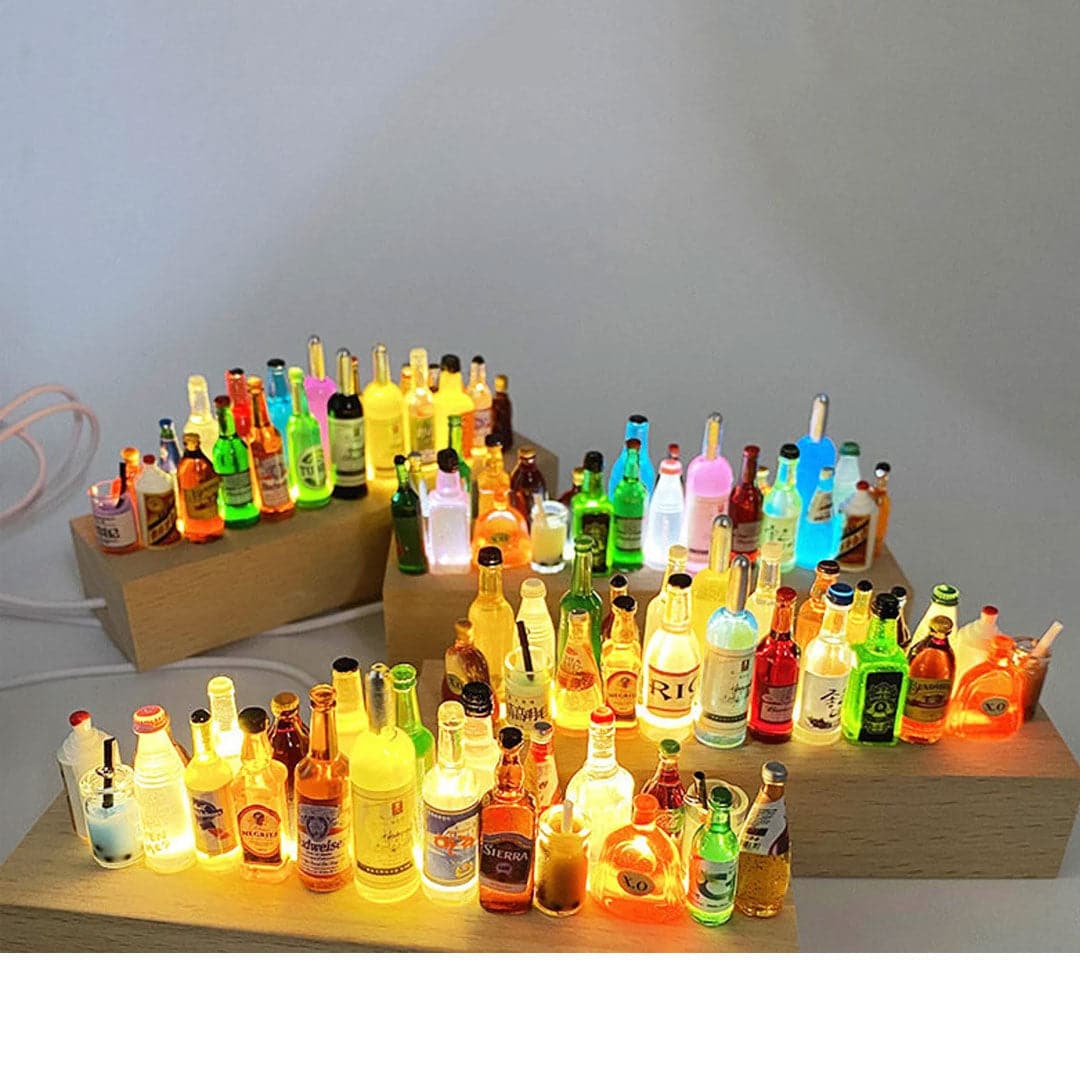 DIY Bottle Beer Wine Drinks Night Light Feajoy