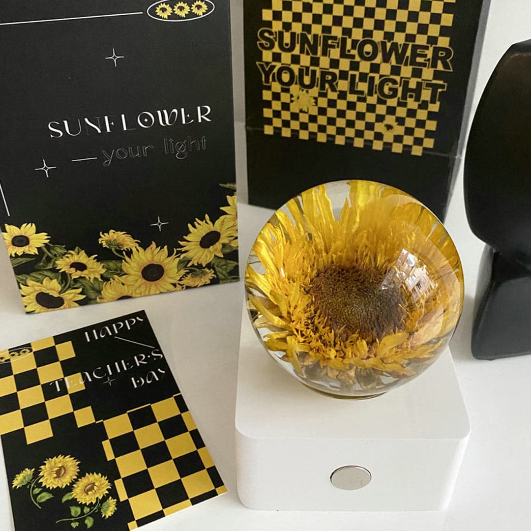 Sunflower Night light feajoy