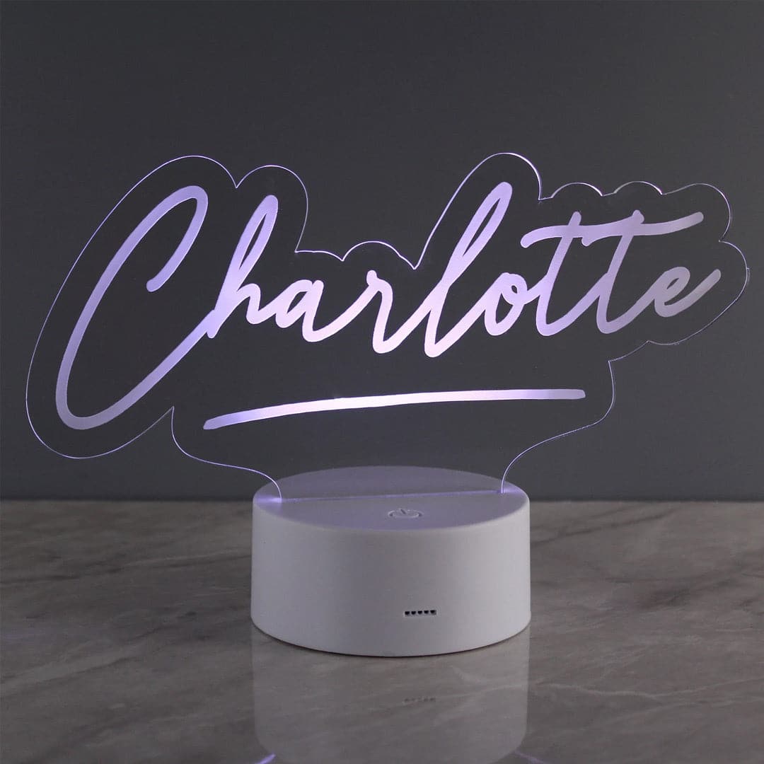 Personalized Name Night Light Feajoy