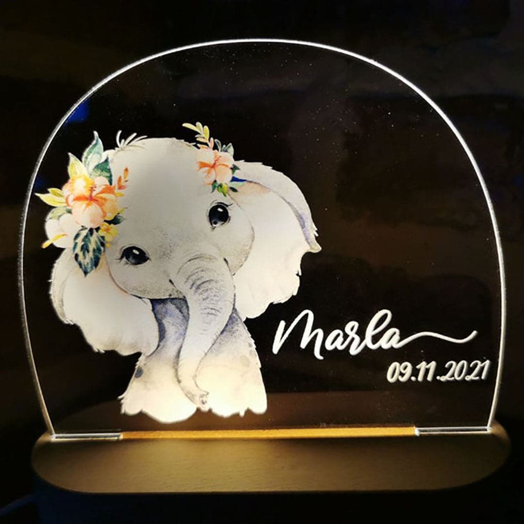 Personalized Baby Night Lamp feajoy