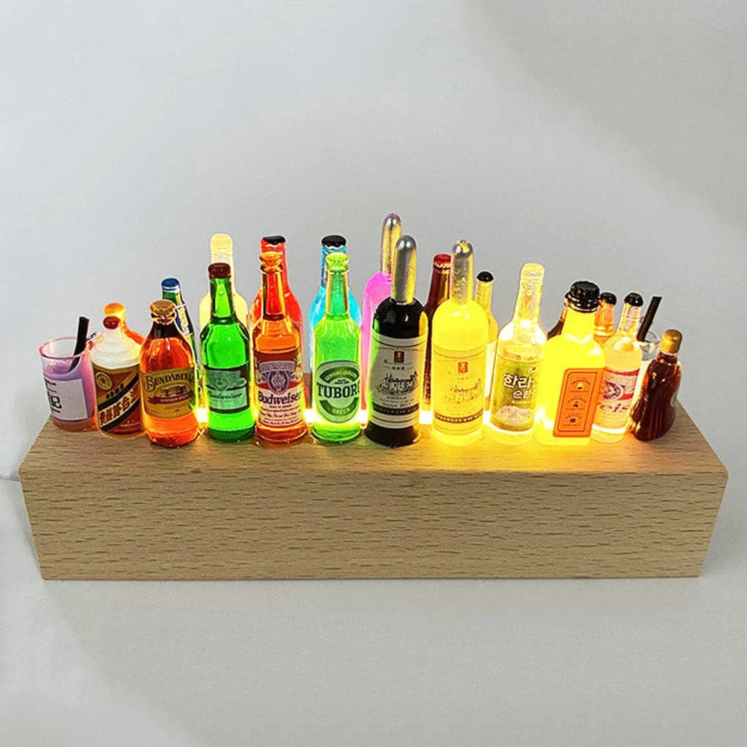 DIY Bottle Beer Wine Drinks Night Light Feajoy