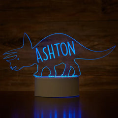 Personalized Dinosaur Night Light feajoy