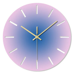 Gradient Color Wall Clock Feajoy