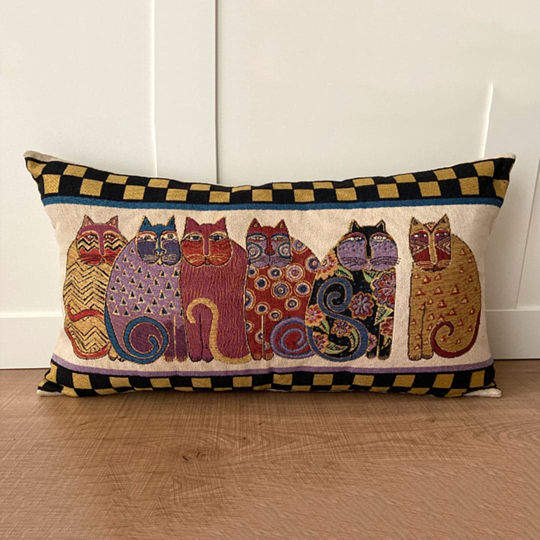 Embroidery Art Pillow Covers Feajoy