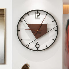 Simple Retro Iron Art Wall Clock feajoy