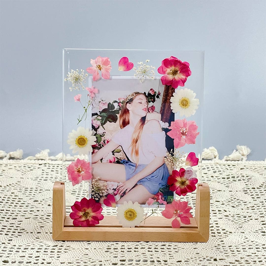 Pressed Flower Photo Frame Feajoy