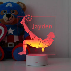 Personalized Football Night Light Feajoy