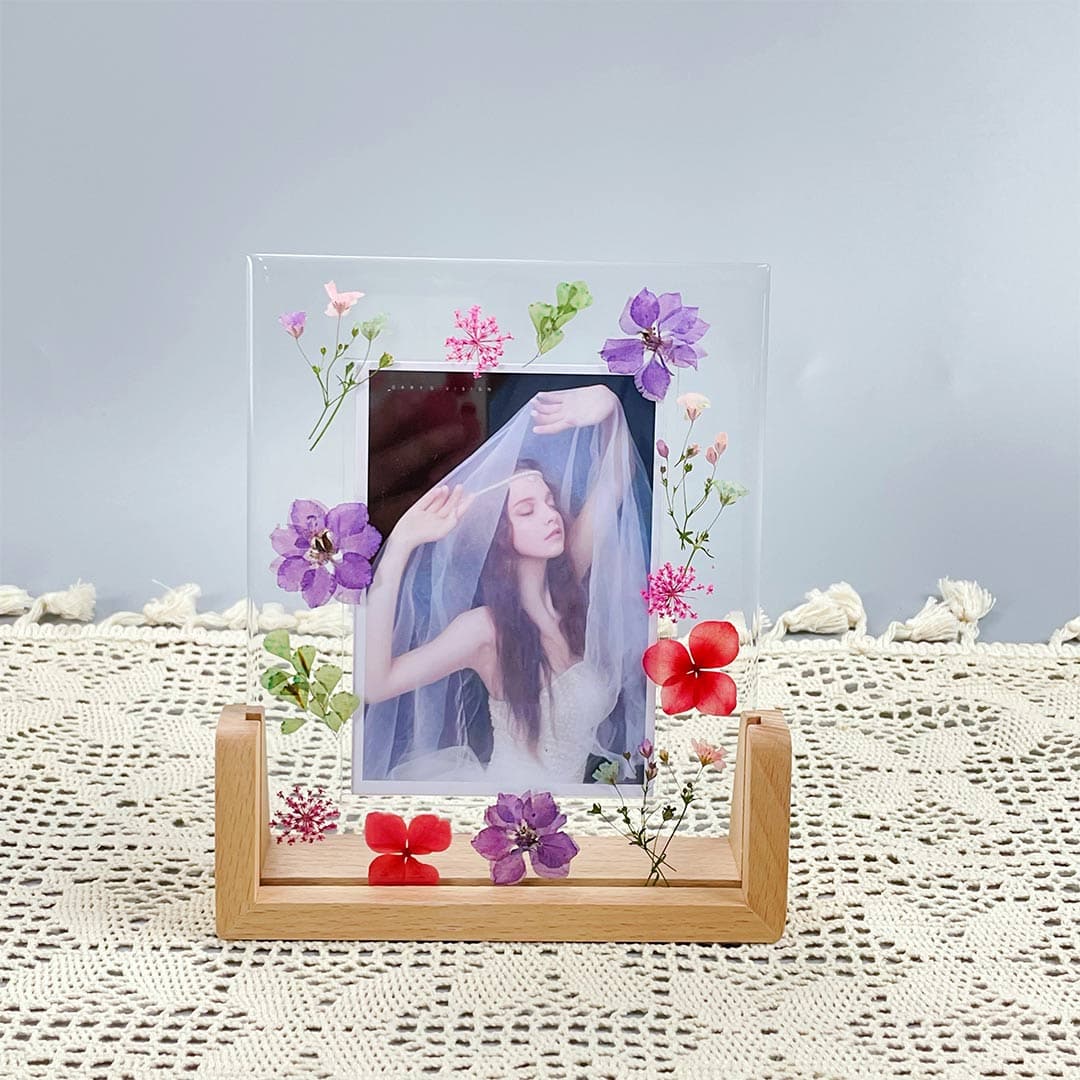 Pressed Flower Photo Frame Feajoy