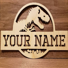 Customized Dinosaur Wall Decor dylinoshop