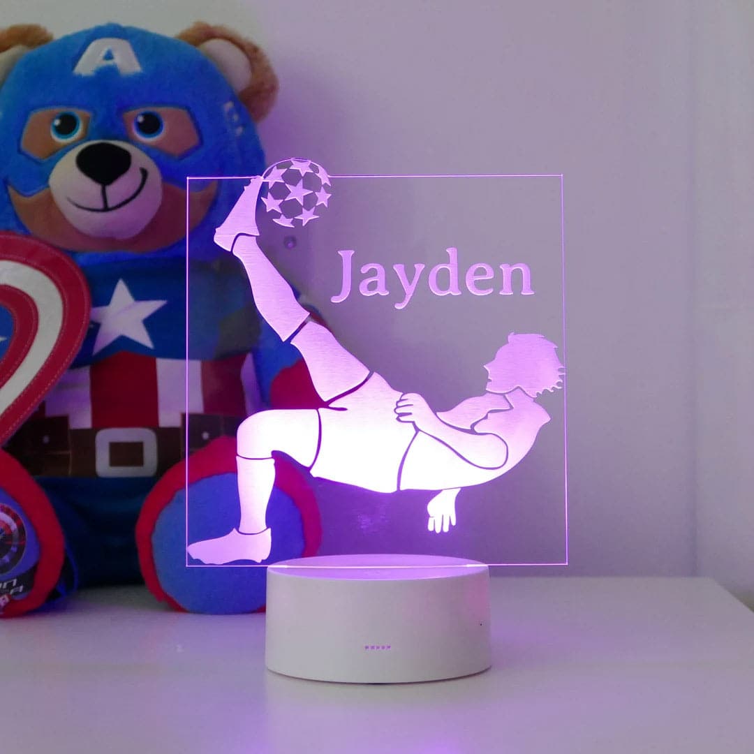 Personalized Football Night Light Feajoy