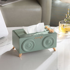 Retro Music Audio Tissue Box feajoy