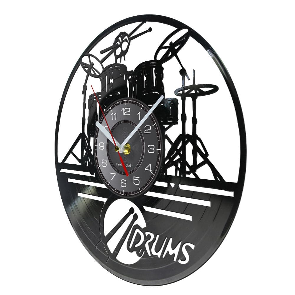 Vinyl Record Band Wall Clock feajoy