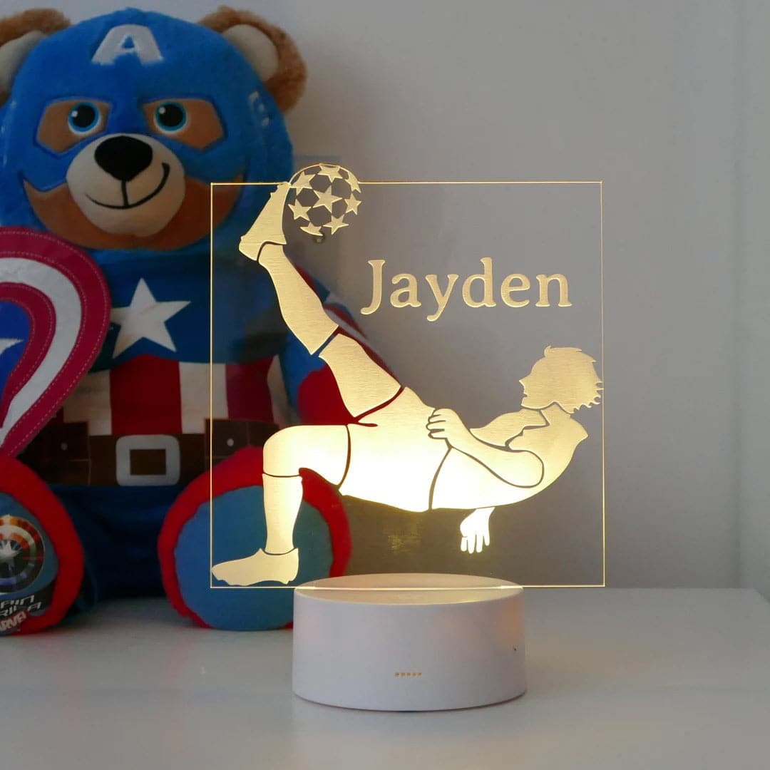 Personalized Football Night Light Feajoy