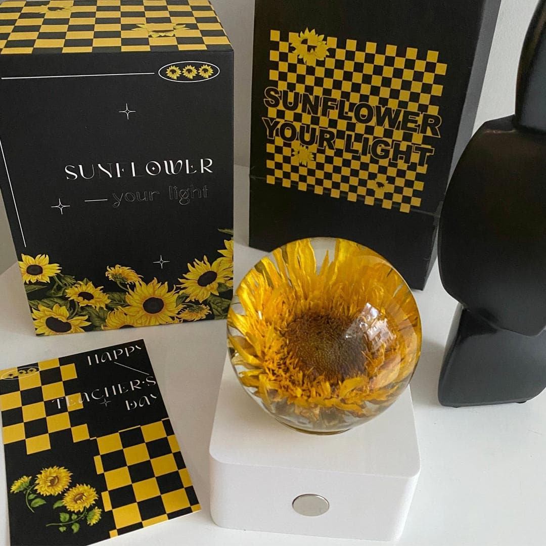 Sunflower Night light feajoy