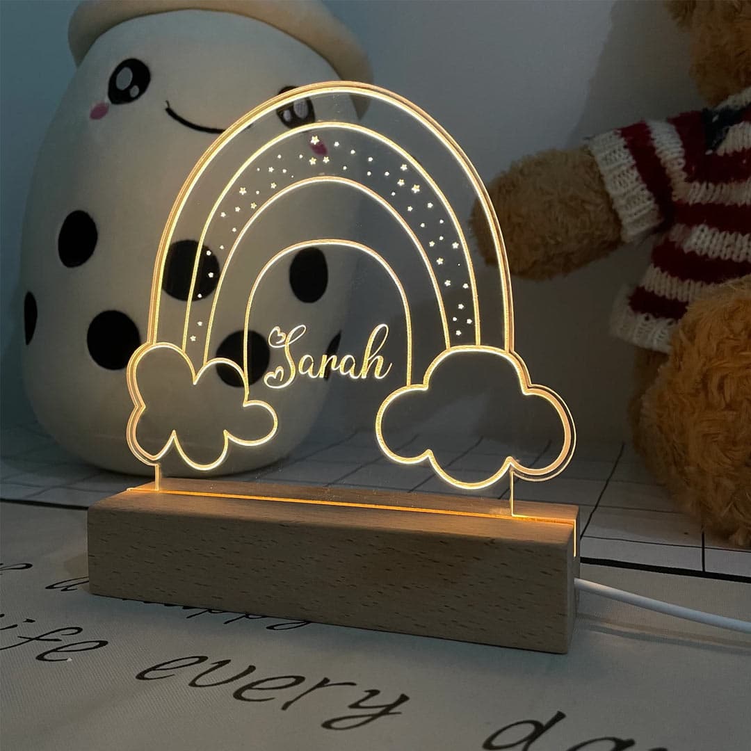 Personalized Night Lights Bedroom Decor Feajoy