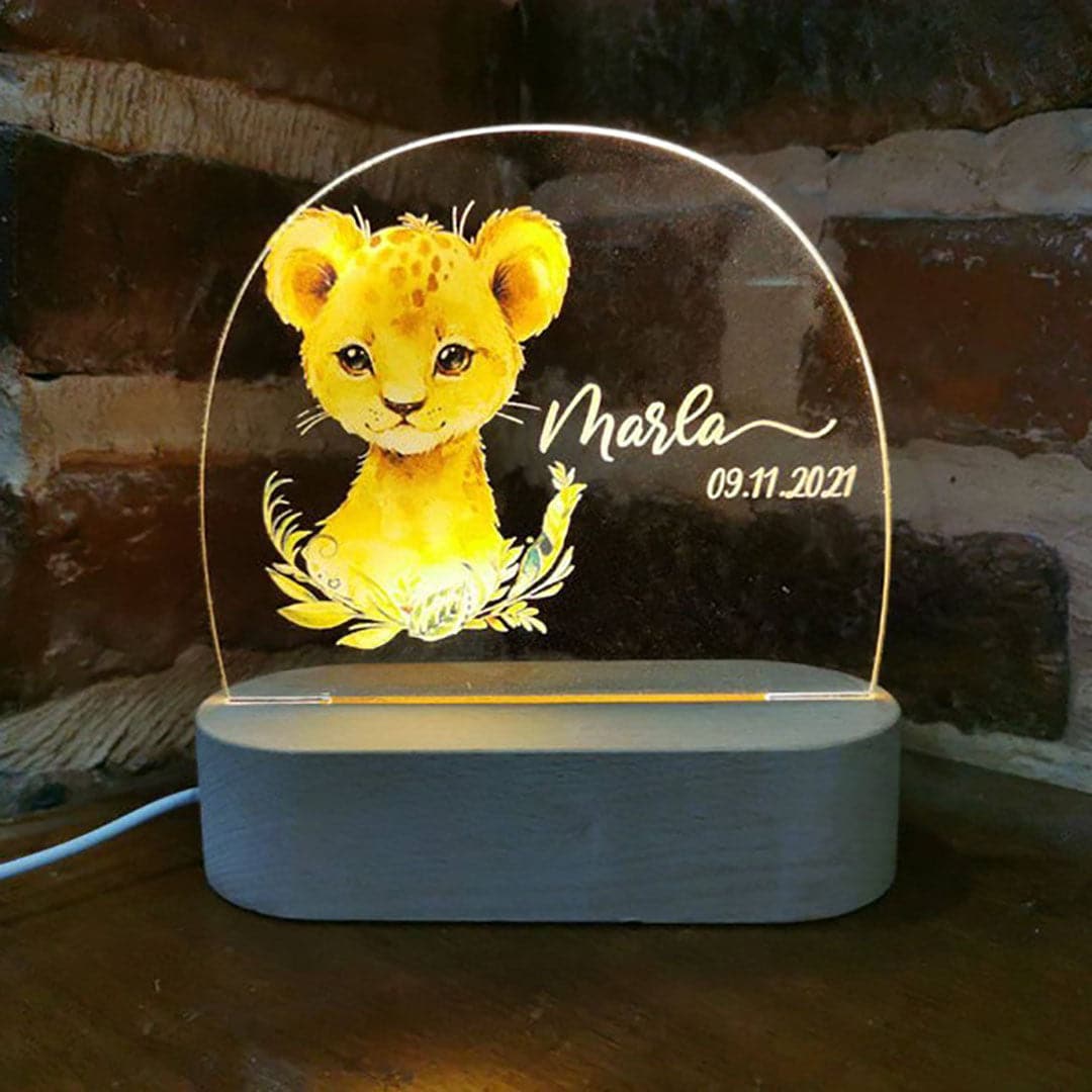 Personalized Baby Night Lamp feajoy