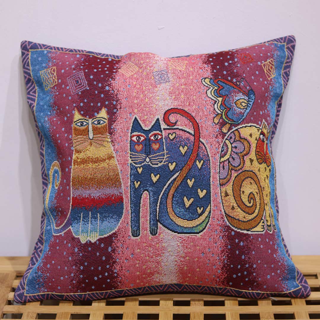 Embroidery Art Pillow Covers Feajoy