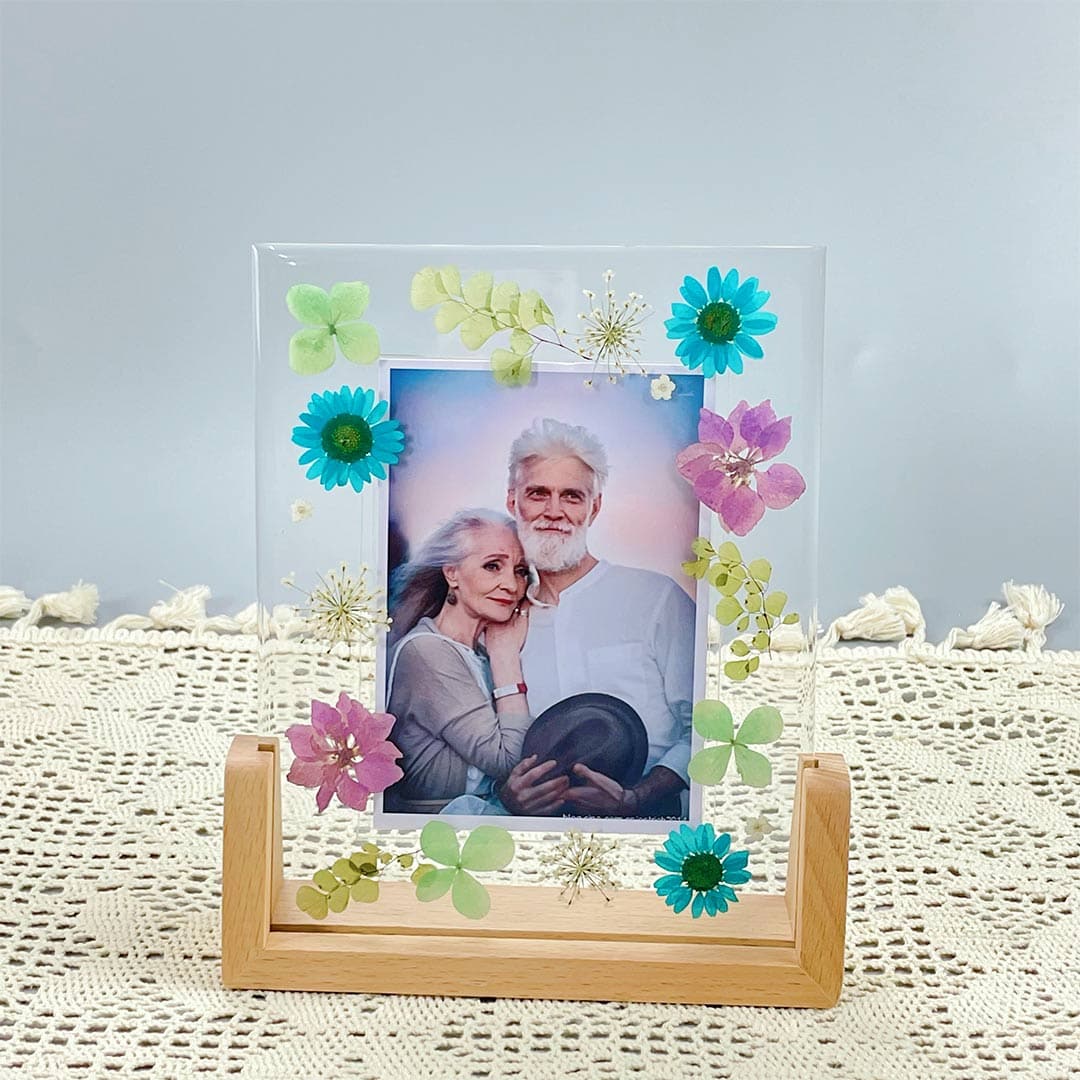 Pressed Flower Photo Frame Feajoy