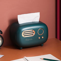 Vintage Radio Tissue Box feajoy