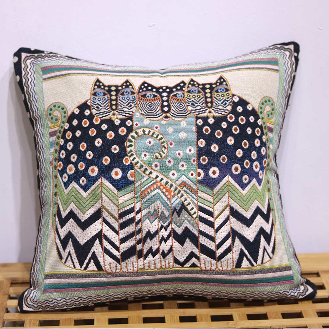 Embroidery Art Pillow Covers Feajoy