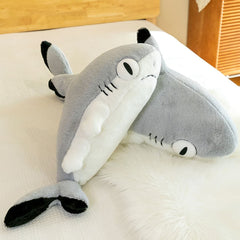 Cute Shark Plush Pillow dylinoshop