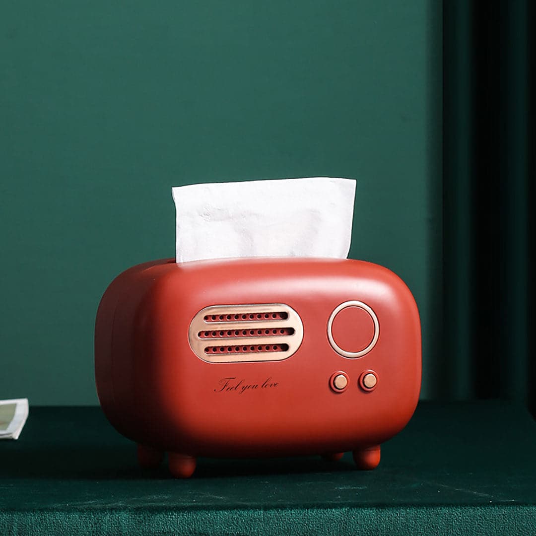 Vintage Radio Tissue Box feajoy