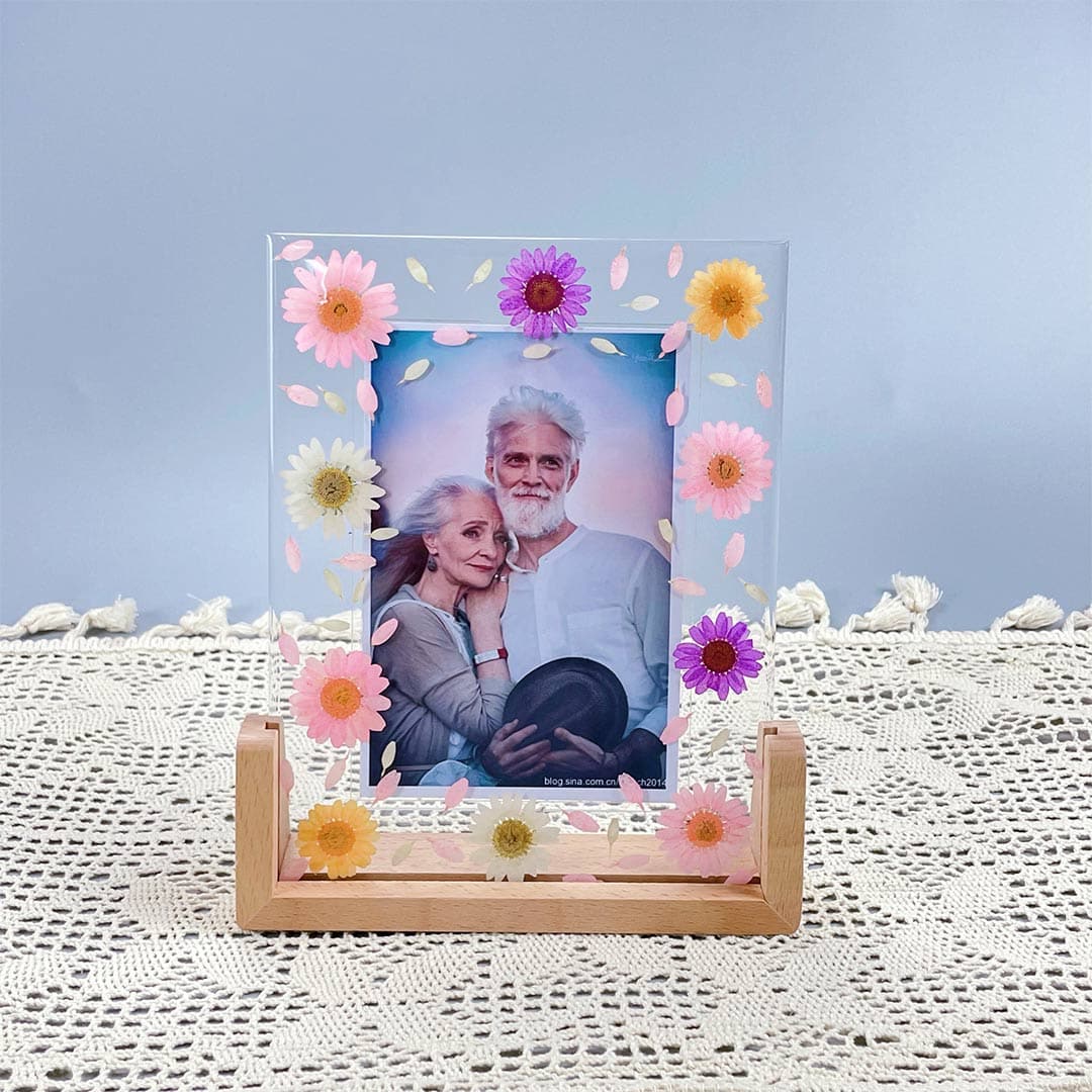 Pressed Flower Photo Frame Feajoy