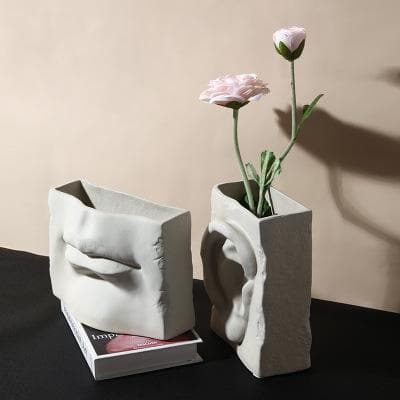 Eye Mouth Ear Shape Vase feajoy