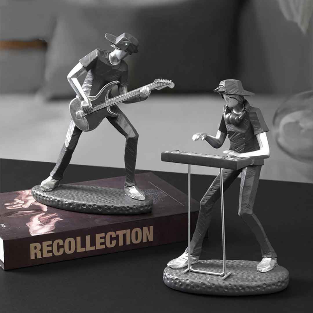 Rock Band Figurines Feajoy