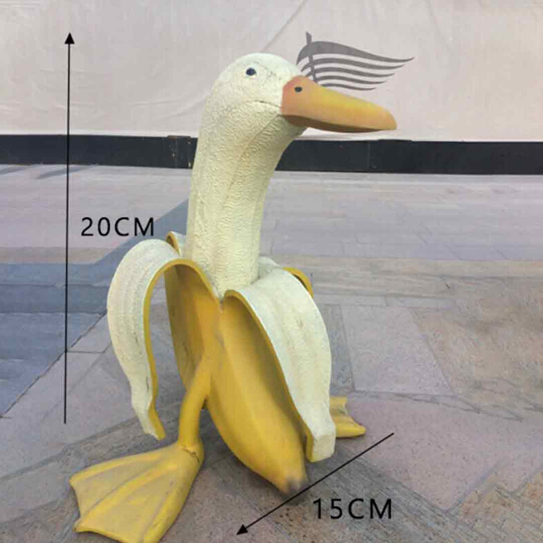 Banana Duck Garden Decoration dylinoshop