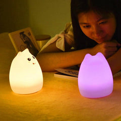 Cute Kitty Cat Touch Lamp for Bedroom Living Room dylinoshop