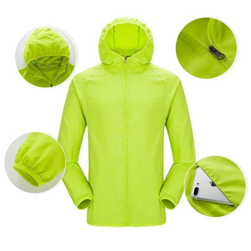 Ultra-Light Waterproof Windbreaker Glossygem