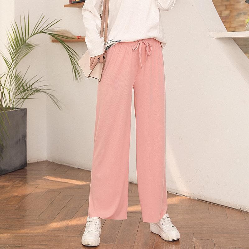 Super Comfortable Wide-Legged Trousers sunsetime