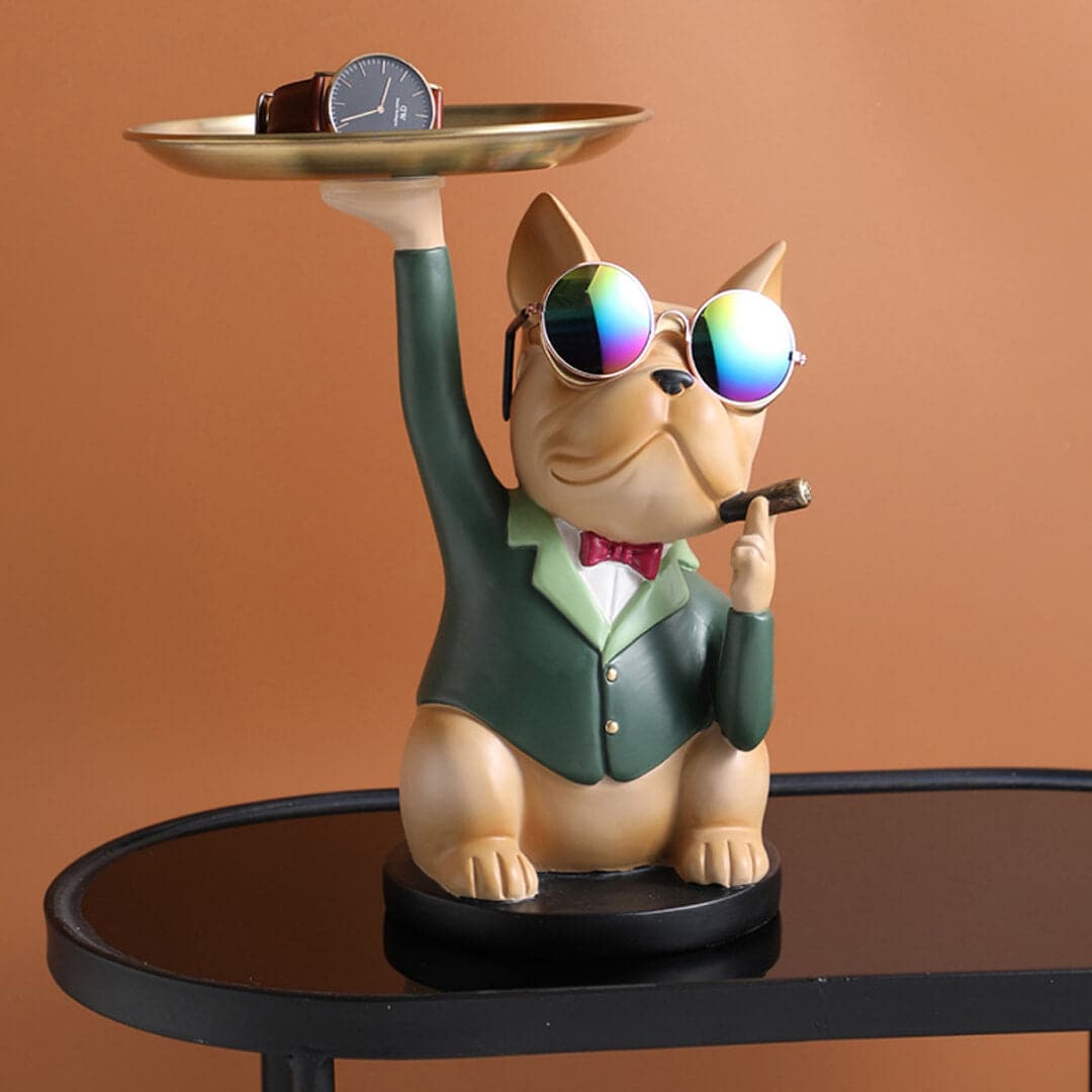 French Bulldog Desktop Tray Feajoy