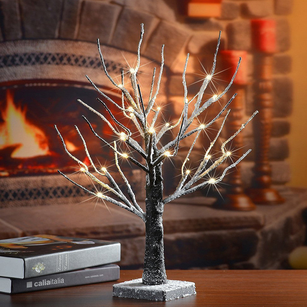 24LED Imitation Snow Tree dylinoshop