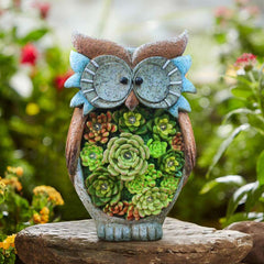 Garden Statue Owl Feajoy